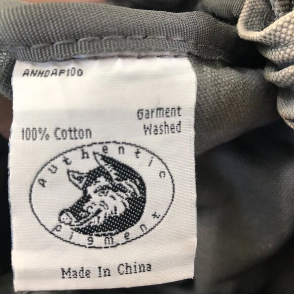 Y2K You Can't Trust Zombies Goth Grunge Gray Canvas Backpack - Picture 9 of 11